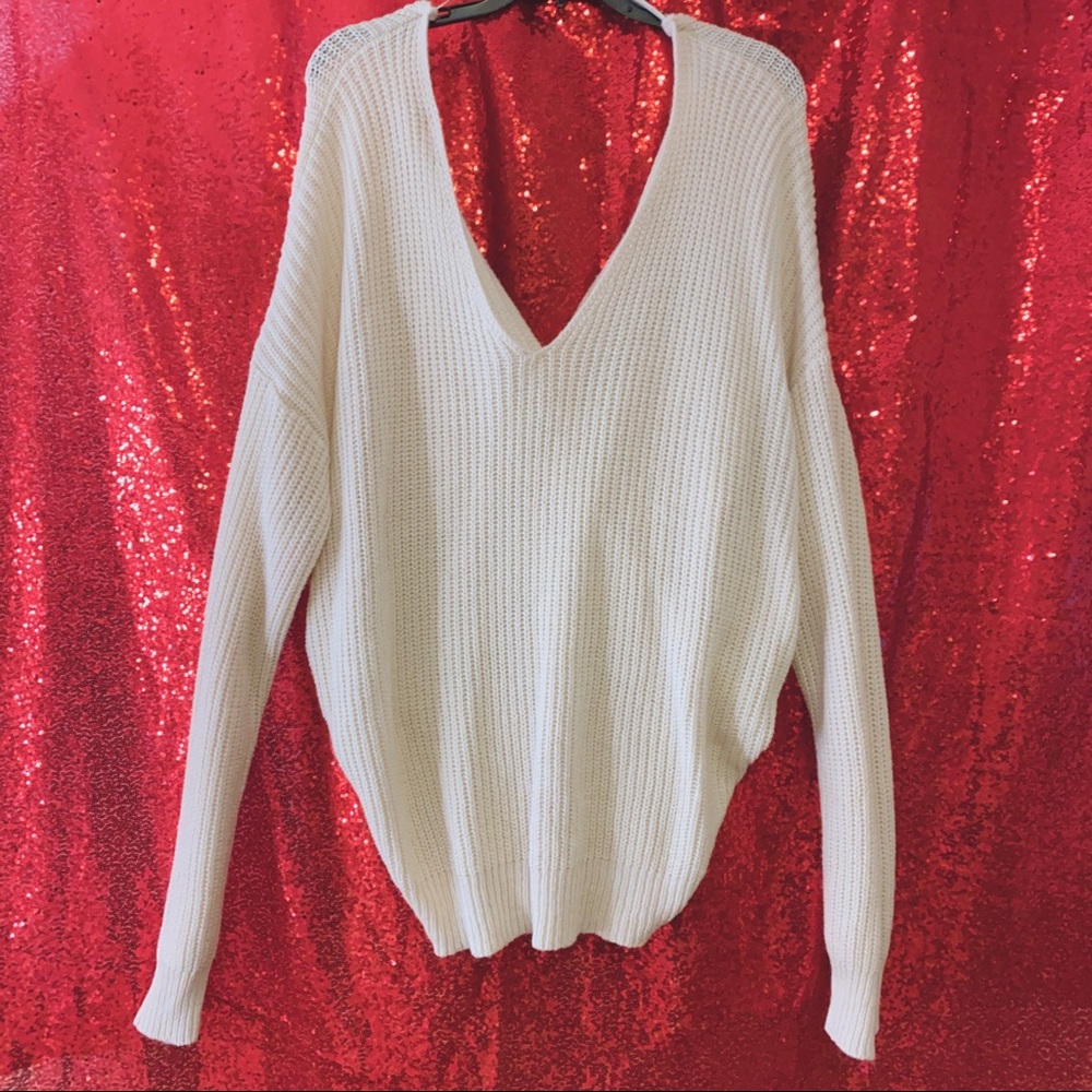 White sweater